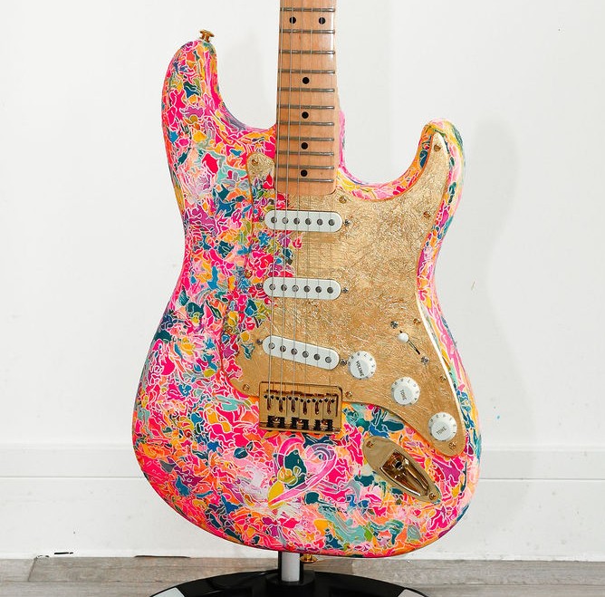 HAPPINESS AMPLIFIED - CUSTOM GUITAR