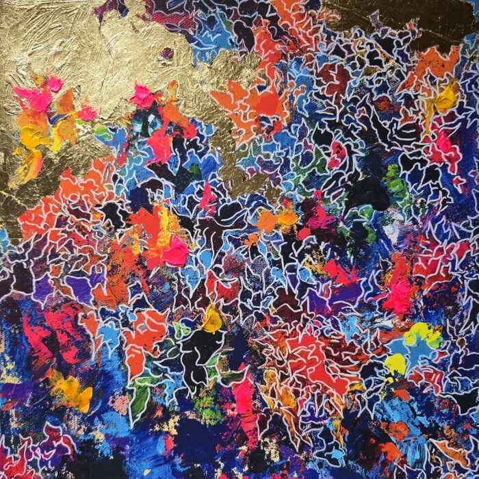 BELIEF IN UNCERTAINTY - HAND EMBELLISHED PRINT